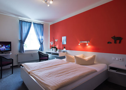 doppelzimmer rot